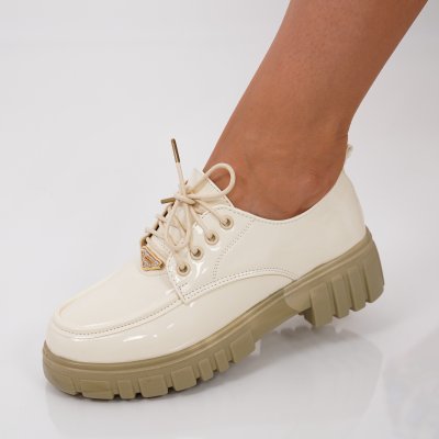 Pantofi Casual Cortina Beige